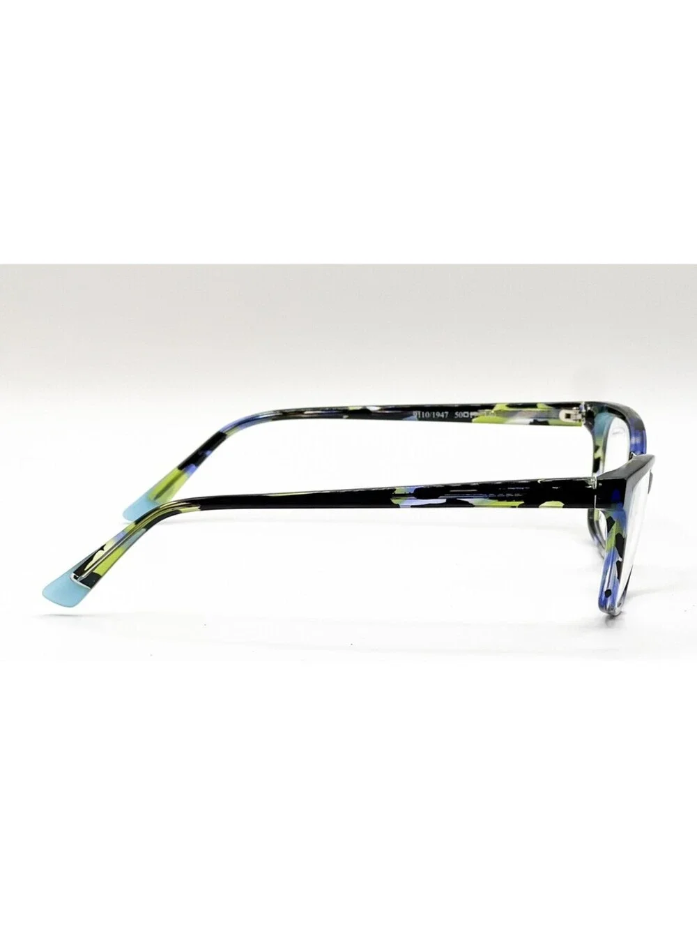 Ogi 9110 1947 Spring Green Melange Rectangle Authentic Eyeglass Frames 50-17-140